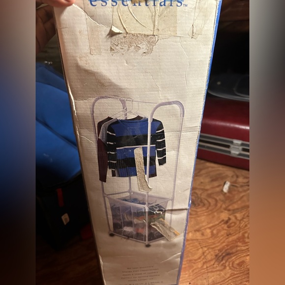 BRAND NEW Home Essentials Laundry Center with Casters - Picture 3 of 3